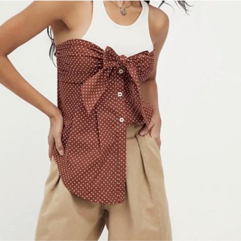 Free People Strapless Top